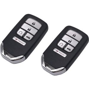 Keyless Entry Remote Smart Key Fob Shell fit for Honda Civic CR-V Pilot 2016 2017 2018 Key Fob Cover
