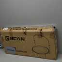 BCAN BT2 450/550LBS Mini Rebounder Trampoline for Adults with Bar, Fitness Trampoline with Bungees, Adjustable Handle, Stable & Quiet, Indoor Outdoor, Whole-Body Workout & Relaxation at Home-40IN/48IN