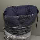 Zanwu hwyd Outdoor Chair Cushions Set of 2, 22x22x4 Inch Seat Pads with Ties for Patio Wicker Chairs Garden Dining Chair, Indoor Outside Use, Fade Resistant & Waterproof