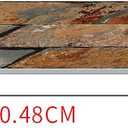 TUOKING 54-Pieces Peel and Stick Backsplash Tiles for Kitchen 4"x 12" PVC Self-Adhesive Subway Matte Faux Stone Wall Panel Brick Stick on Backspalsh for Bathroom(LPM-18-54PCS)