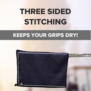 Magnetic Golf Towel – Microfiber Waffle Weave with Magnet