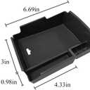 VESUL Center Console Armrest Storage Box Compatible with Hyundai Elantra 2017 2018 2019 2020 ABS Tray Insert Organizer Glove Pallet