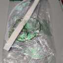 Fairy Wings for Adults and GirlsFairy Costume Set with Floral Garland, Fairy Hair Tinsel, Wand & Elf Ears  29"x21" Organza Butterfly Wings  Ideal for Cosplay, Party, Silver