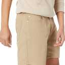 Amazon Essentials Men's Straight-Fit 7" Inseam Stretch 5-Pocket Shorts (31, Khaki Brown)
