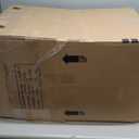 Dog Car Seat for Medium/Large Dogs, Washable Dog Booster Seat Under 60 lbs or 2 Small Dogs, MultiFunctional Pet Car Seat with Thick Cushion, 2 Safety Leashes (Black)