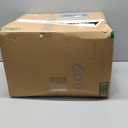 EAGMAK 3 Tier Utility Rolling Cart, Metal Storage Cart with Handle and Lockable Wheels, Multifunctional Storage Organizer Trolley with Mesh Baskets for Kitchen, Living Room, Office, Garage (White) (Normal)