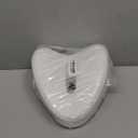 Vertdens Leg Pillow, Knee Pillow for Side Sleepers, Leg Pillows for Sleeping, Knee Cushion for Sleeping,Suitable for Relieving Leg, Back, Knee Pain (White)