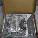 3 Pack Grill Baskets for Outdoor Grill, Heavy Duty Stainless Steel Vegetable Grill Basket, Grilling Basket for Veggies, Grilling Accessories for All Grills & Smokers - Grilling Gifts for Men