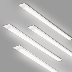 4 Packs 4FT LED Batten Light, Ultra-Thin Ceiling Surface Mounted Light, 40W, 4000K, IP20, LED Ceiling Lamp for Garage, Shop, Hallway, Office, Market, ver2