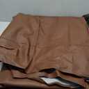 K-Musculo Pool Table Cover, Heavy Duty Leatherette Billiard Table Cover, Waterproof and Tearproof, 6.5/7/ 7.5/8/ 8.5/9 Foot Fitted, Brown