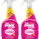 Stardrops The Pink Stuff Miracle Multi-Purpose Cleaner Removes Grease, Grime, and Stains on Kitchens, Bathrooms, Floors, and More, 25 fl Oz (Pack of 2)