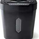 Aurora 12-Sheet Crosscut Paper and Credit Card Shredder with 5.2 gal Wastebasket