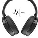 Skullcandy Hesh ANC Wireless Over-Ear Bluetooth Headphones, Active Noise Cancelling, Up to 22 Hrs Battery, Foldable Lightweight Design, Microphone for iPhone Android - True Black