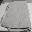 Crib Mattress Protector Sheets Fitted Waterproof Crib Mattress Pad Cover, Noiseless & Machine Wash 100% Absorbent Crib/Toddler Mattress Protector Sheet Quilted, Gray, 52" x 28"