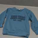 SOFEON Big Brother Sweatshirt Toddler Boy Embroidery Big Bro Est. 2025 Pullover Announcement Crewneck Long Sleeve Fall Tops (4-5T, Blue)
