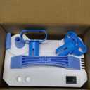 Electric Air Balloon Pump, Portable Dual Nozzle Electric Balloon Inflator/Blower for Party Decoration,Used to Quickly Fill Balloons - 110V 600W [Blue]