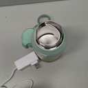 Momcozy Portable Milk Warmer for Travel  Dual Heating Modes for Breast Milk & Water, Portable Bottle Warmer with Fast Heating & Long Battery Life, 17 Ounces Large Capacity to Meet Your All-Day Needs (Gradual Change of Green)