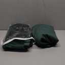 RYB HOME Green Velvet Curtains & Drapes - Half Blackout Thermal Insulating Soft Window Curtains for Bedroom Living Room Dining Sliding Glass Door, Hunter Green, 52" Width x 84" Length, 1 Pair