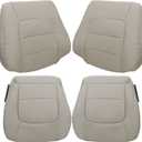 GXARTS Driver and Passenger Side Bottom and Top Lean Back Replacement Leather Seat Cover Tan #LG00 or LF40 Compatible with Lexus LX470 4x4 AWD 4WD 1998 1999 2000 2001 2002 2003 2004 2005 2006 2007