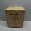 Woolsche 12-Sheet Cross Cut Paper Shredder with Large 5.55-Gallon Basket - P-4 Security, 3-Mode Shred for Cards/CDs/Staples/Clips - Jam Proof System for Office (ETL Certified)