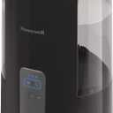 Honeywell Dual Comfort Cool + Warm Mist humidifier. Humidifier for Bedroom, Office, Living Room and Home. Provides Temporary Relief from Dry air discomforts - Black, HWC775B