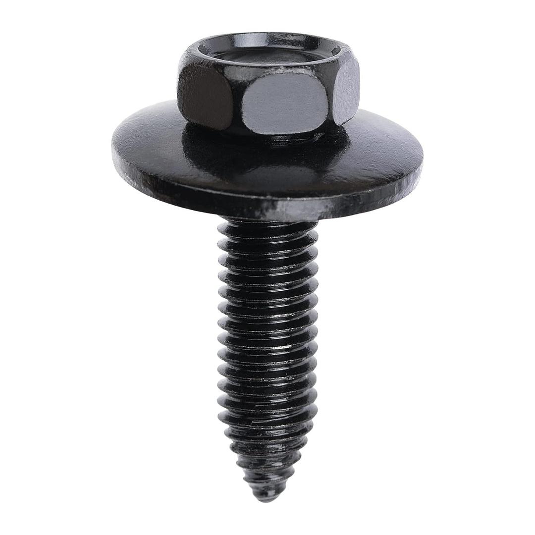 OAUTOO 15PCS M8-1.25 x 30mm Metric Hex Head Sems Bolts for GM 11501188