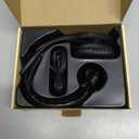 Trucker Bluetooth Headset, Wireless Headset with Mic, Bluetooth Headsets with Dual Noise Cancelling Microphone & Mute Button, 55Hrs Working Time PC Headsets for Cell Phones, Computer, Truck Driver