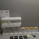 Glass Jars with Bamboo Lids Set of 12, Glass Storage Containers with Airtight Lids Storage Jars Food Storage Containers for Pasta, Flour, Cereal, Sugar, Cookie