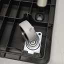 Furniture Dolly, Moving Dolly 4 Wheels Heavy Duty,16in-11in 500lbs Capacity, Furniture Movers Dollys with Wheels, Small Flat Cart with 2 Ropes, 2 Pack, Black (Black)