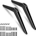 RCA TV Stand Legs Replacement Base with Screws (Upgraded Version) for RCA RTU5540, RTU5540-D, RTU5540-B, RLDED5098-B, RLED3221-D, RTR4360-US, PLED3996A-E TVs