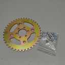 40T Steel Rear Sprocket #40/41/420, 6-Hole, Compatible with Mini Bike Models CT100U, CC100X, MMB80, DB30, MBX10 - Replacement Sprocket with Wrench Included