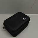 worfty Case for Panasonic LUMIX FZ80D/G7/G85 for Canon PowerShot SX530 HS for Fujifilm X-T50/X-T5 4K Digital Camera, Compact Camera Travel Carrying Organizer with Shoulder Strap (Case Only) (Black)