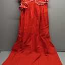 Womens Koi Fish Long Strap Dress 3D Fish High Waist Maxi Cami Dress, Medium