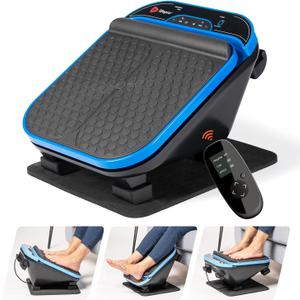 LifePro Foot Massager for Neuropathy - Relaxing Calf and Foot Therapy with Heat Option for Maximum Soothing Relief - Massager for Blood Circulation and Revitalization (Blue)