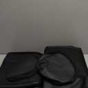 Skechers AirCooled Memory Foam Seat Covers,Mesh Thick Car Seat Covers,Piping Leather Car Seat Covers Front Seats,Airbag Compatible,Automotive Comfort Universal FitMost Cars,Vans,Truck,SUV,Black