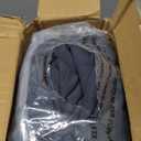 WRENSONGE California King Comforter Set - 3 Pieces Prewashed Blue Grey Comforter Soft Lightweight for All Seasons,Down Alternative Comforters California King Size with 2 Pillow Shams