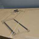 Treadmill with Incline,3.0HP Small Treadmills for Home, Portable Electric Treadmill with Handles, Lightweight Walking Pad, Compact Running Treadmills, Walking Pad with Handle,300LBS Capacity (Black)