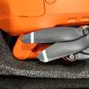 Lozenge Brushless Drone with Camera 4K GPS Drone Follow Me Quadcopter RC Helicopter L900 Pro SE Motorized Adjustment Cam Dual Cameras with Storage Bag (1080P Camera&2 Battery&Orange)