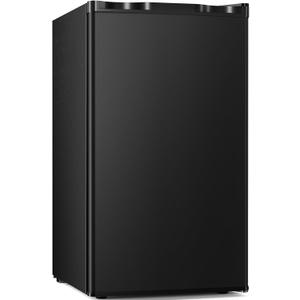 Antarctic Star Mini Compact Refrigerator with Freezer, 3.2 Cu.Ft. Single Door with Adjustable Thermostat,Removable Glass Shelves for Apartment/Dorm/Office,BLACK Antarctic Star Mini Compact Refrigerator with Freezer, 3.2 Cu.Ft. Single Door with Adjustable Thermostat,Removable Glass Shelves for Apartment/Dorm/Office,BLACK