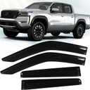 Rain Guards Window Visors Fit for Nissan Frontier 2022-2026 Crew Cab