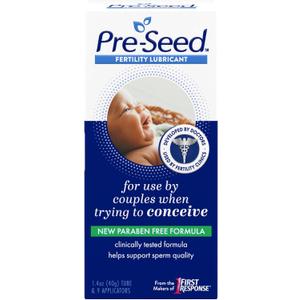 Pre-Seed Fertility Lubricant, For Use by Couples Trying to Conceive