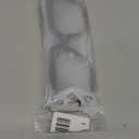 hoyuwak Oversized Square Blue Light Glasses Big Frame Computer Eyewear Thick Fashion Clear Glasses for Women Fashion (Black)