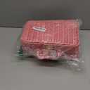 Newborn Baby Gift Set | Baby Gift Basket | Newborn Blanket, Wooden Teether, Security Blanket, Cap, Baby Bibs, Socks & Greeting Card (Pink)