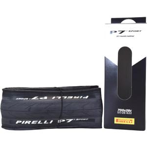 Pirelli P7 Sport 28-622 (700x28c) Road Bike Tire - All-Round Performance - Durable Everyday Tire - 60tpi TechBELT Casing & PRO Compound for Control, Comfort & Handling