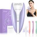 Silent Epilator for Women, 2-Speed Facial & Body Hair Remover, Smooth Glide Technology, for Face, Legs, Bikini & Arms
