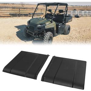 KEMIMOTO 570 Full Size Roof Plastic Hard Sport Roof, 2-Piece Combination Top Compatible with 2016-2025 Polaris Ranger 570 Full-Size Accessories