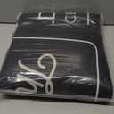 Laundry Room Long Rug Area Rug Non-Slip Floor Mat Waterproof Farmhouse Carpet for Kitchen 72" x 24"(Black-3)