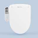 Lotus Bidet ATS-500 Elongated | Heated Toilet Seat with Adjustable Warm Water Wash, Stainless Steel Nozzle, Side Control Panel, Warm Air Dryer, Eco Mode, Easy DIY Installation