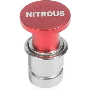 Car Cigarette Lighter,Cigarette Lighter Plug,Car Accessories Car Cigarette Lighter,12V Anodized Aluminum Cigarette Lighter Plug for Most Car Truck Boat (Nitrous)