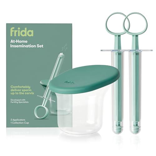 Frida Fertility at-Home Insemination Kit Developed with Specialists for Family Planning and Pregnancy Support, Minimal Sperm Waste, 2 Applicators + Collection Cup